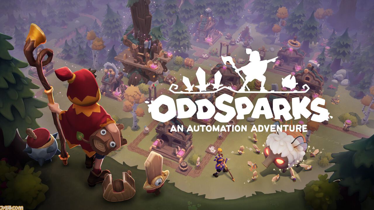 『オッドスパークス：オートメーション アドベンチャー』Steamにてアーリーアクセスがスタート。へんてこでかわいい”Sparks”たちを率いて、工場の自動化を目指すやみつきゲー