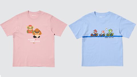 『マリオ』シリーズのTシャツコレクションがユニクロにて4月下旬より発売。『スーパーマリオ』『マリカ』などをキュートに落とし込んだ欲しくなるデザイン【マリオの日】