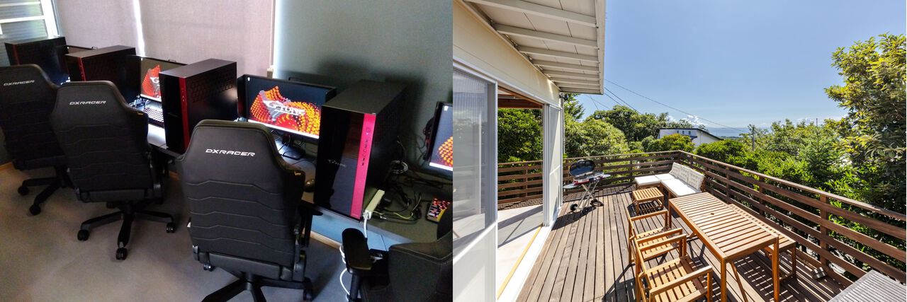 ゲーミング別荘“VILLA ORB ~ヴィラ オーブ~”が静岡県伊東市にオープン。G TUNEのゲーミングパソコン、10G高速回線が設置されたプロ仕様の環境でゲームを楽しめる