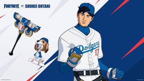 『フォートナイト』大谷翔平選手が登場。サムライやレゴのスタイルほか、デコピンのボブルヘッドやアクセサリー、“わんこホームラン”のエモートなど。3月18日午前9時より