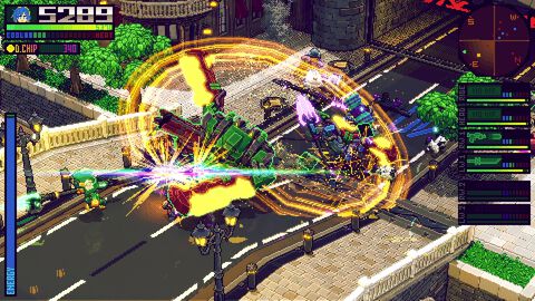 『メタルブリンガー』巨大重機のカスタマイズ、ド派手な戦闘が楽しめるローグライトアクションが本日（3/12）配信。前作『サムライブリンガー』とのセットバンドルも発売