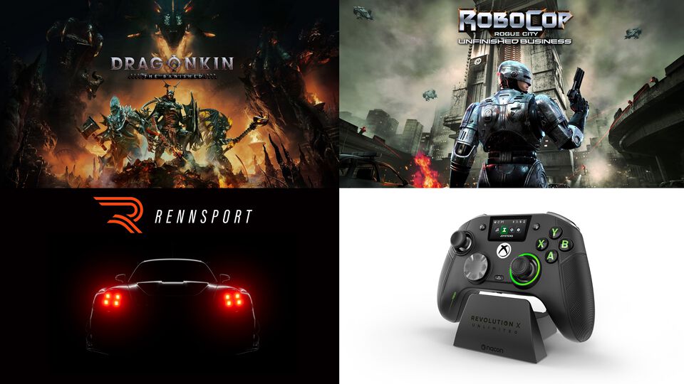『Dragonkin: The Banished』『RoboCop: Rogue City - Unfinished Business』『RENNSPORT』などのアナウンストレーラーが公開。3gooによる2025年発売のPS5向け新タイトル