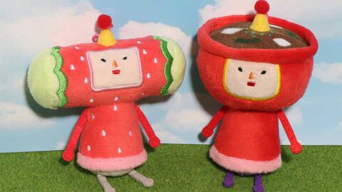 『塊魂』イチゴチャンとミソのぬいぐるみがかわいい。手のひらサイズの新商品が3月18日発売
