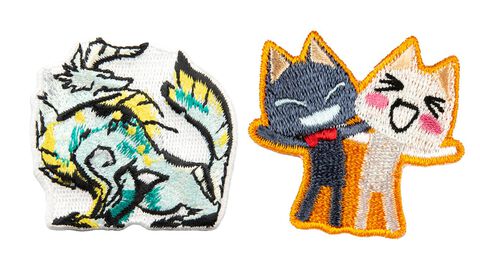 『モンハン』ジンオウガや『どこでもいっしょ』などが刺繍ステッカーに。ポップアップストア“GRAPHT GAMING LIFE展”が渋谷ロフトで本日（3/18）より開催