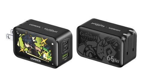 【原神×UGREENコラボ】“キィニチ”モデルのモバイルバッテリーや、アハウが跳ねそうなUSB-Cケーブルが3月25日に発売【Genshin】