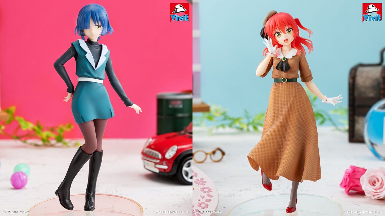 ぼっち・ざ・ろっく！』レトロファッションを着こなす山田リョウ＆喜多 