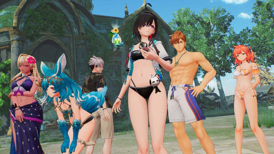 『ユミアのアトリエ』が本日（3/21）発売。ユミアやニーナ、レイニャたちがキュートな水着コスチュームにチェンジする追加DLC1弾が登場