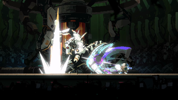 『STAND-ALONE』 Steamにて初のプレイテストがスタート。美麗なピクセルアートが特徴の高速コンボと精密な操作でオオカミロボットに立ち向かう横スクロールアクション