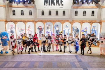 【NIKKE】リアル10連ガチャ再び！ ニケ個別面談室や、130点以上並ぶ美術館。ニコニコ超会議2024にてフルバースト中【ニケ】