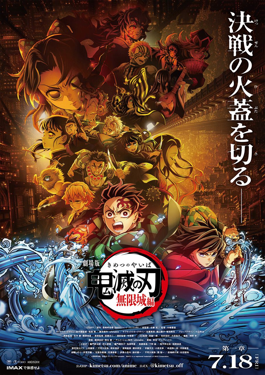 アニメ『鬼滅の刃』4/4～開催の《鬼滅シアター》入場者特典として歴代