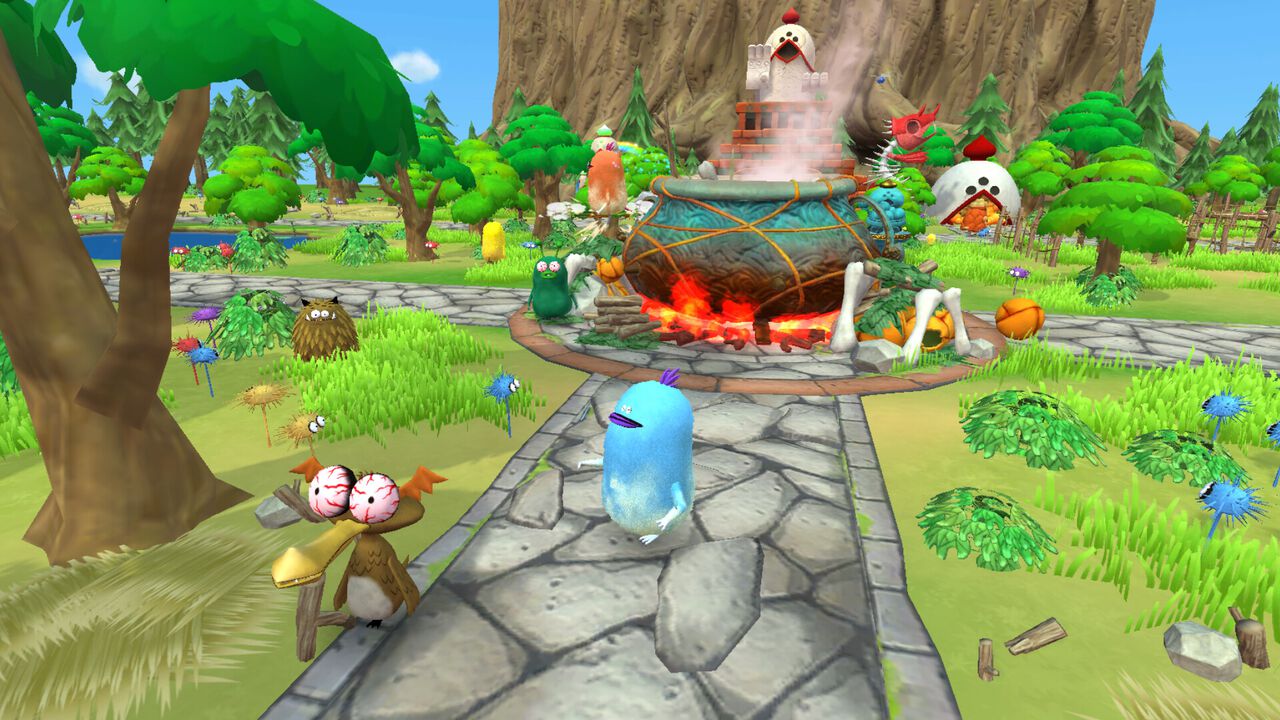 『はらぺこミーム』6/19にSwitch、Steamで発売決定。『アストロノーカ』森川幸人、『ちびロボ!』西健一が開発に参加する絵本風コロニーシミュ