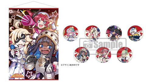 『届けろ！戦え！カラミティエンジェルズ』ファミ通DXパックの全アイテムのデザイン公開。B2タペストリーには描き下ろしイラストを使用