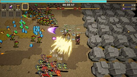 『THE GENERAL SAGA』JRPG風ドットキャラのサバイバーアクションが3/27発売。仲間の特性に合わせて陣形を配置し迫りくる敵を迎え撃て。ローンチセールも開催