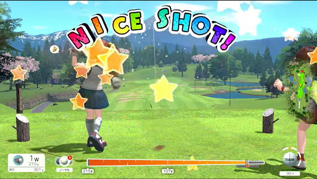 みんゴル』最新作はなんとSwitchに登場。『みんなのGOLF WORLD』2025年