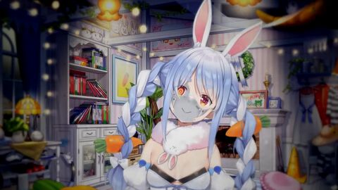 兎田ぺこら、じつはロボットだった。ホラーすぎる“兎田ぺこらのウワサ”という動画が公開される。サルのようなシルエットはペットのジルくんか……？【エイプリルフール】