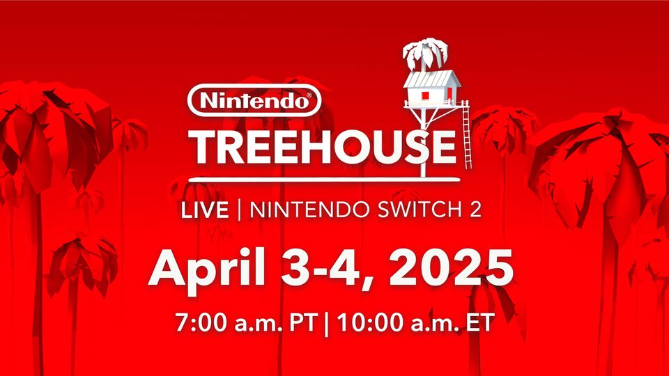 【Switch2】ゲームプレイが早速観られる“Nintendo Treehouse: Live”がアメリカで配信。日本時間4月3日・4日の23時より放送予定