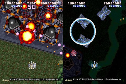 【アケアカ】『アサルトプラス』が4/3配信。前作『アサルト』のマイナーチェンジ版で戦車のキャタピラを左右別々に動かす操作感が癖になるシューティング