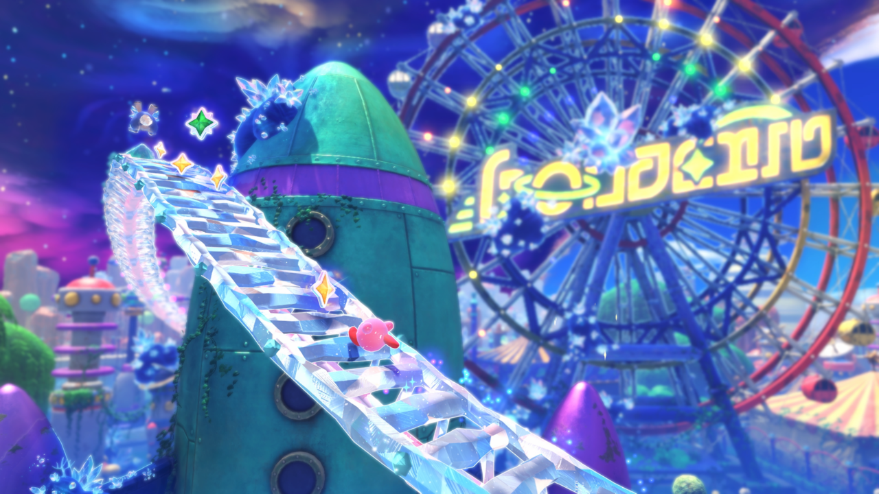 『星のカービィ ディスカバリー Switch2 Edition + スターリーワールド』解像度やフレームレートが向上し、キャラクターたちの魅力も増し増し! 新たな“ほおばりヘンケイ”も登場【Switch2体験会】