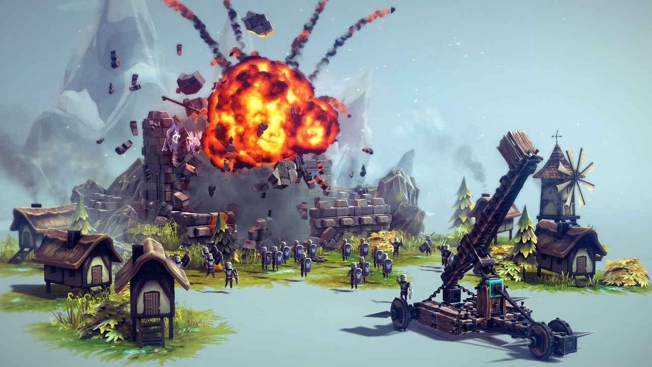 VR版『Besiege(ビシージ)』発表。トンデモ兵器作りゲームがMeta Quest向けに5月発売