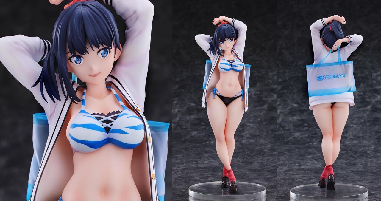 SSSS.GRIDMAN』ヒロイン《宝多六花》の1/7フィギュアが大胆な水着姿で