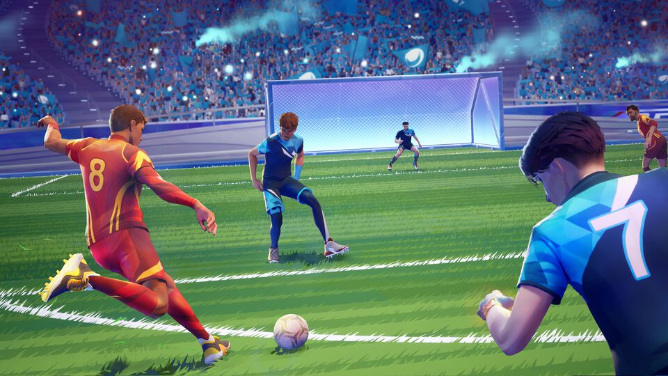 『Rematch』5vs5のオンラインマルチサッカーゲームが6月19日発売。ファウル、オフサイド、選手間の性能差なし。プレイスキルと戦術が試される