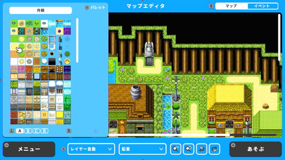 『RPG MAKER WITH』Switch版&DLCが30％オフでセール中。ゲームやアセットを共有できるクロスプラットフォーム搭載の『RPGツクール』シリーズ最新作