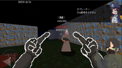 『カルトに厳しいギャル』たぶん5月3日にSteamで発売。ギャルが中指おっ立てながらカルト教団を蹂躙するFPS