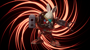 『ラスティ・ラビット』先行レビュー。渋くてキュートな中年ウサギが愛機でガラクタの山を掘り進める2.5Dサイドスクロールアクション。荒廃した世界観に反したウサギたちのコミカルなやり取りがたまらない癒やしに
