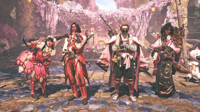『モンハンワイルズ』季節イベント“交わりの祭事【花舞の儀】”が明日（4/23）から開催。期間中の周回で役立つ特別なハンター装備“桜波α”シリーズなどが登場