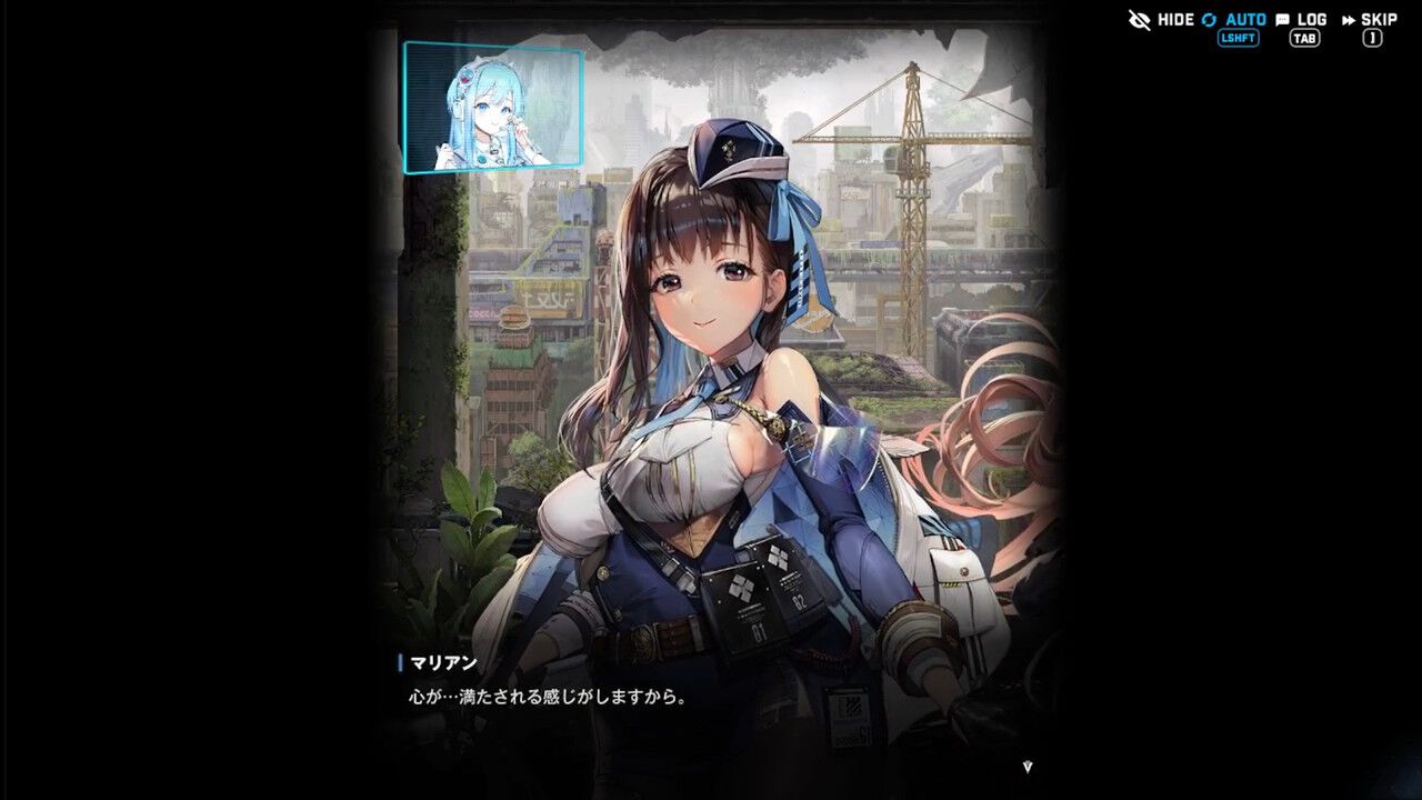 メガニケ名言集：マリアン》心が…満たされる感じがしますから【勝利の