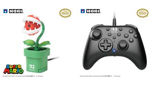 【Switch2ホリ・周辺機器】パックンフラワー型USBカメラや連射機能付き有線コントローラーを発表、ポーチやフィルムもラインアップ