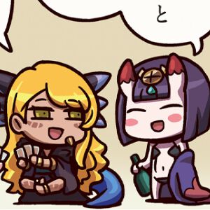 『ますますマンガで分かる！ FGO』402話。そろそろ所長を食べたいという酒呑童子を止めるヴリトラだが？