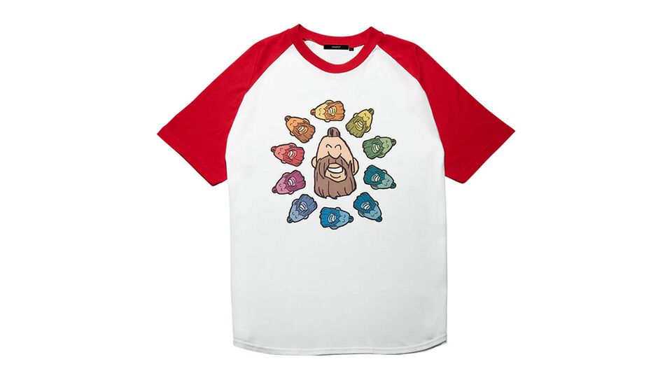 『スト6』ゲーミングザンギTシャツが商品化。公式漫画『がんばれジュリちゃん』のネタをそのまま再現。EVO Japan 2025でも先行販売