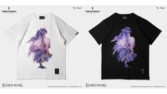 『エルデンリング』聖女トリーナのプリントTシャツが登場。花びらの奥から顔を覗かせる姿が神秘的で儚い。本日（5/2）より予約開始