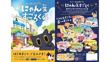 『にゃん生すごろく』ネコの一生を楽しむ物語体験型ボードゲームが6月発売。ひなたぼっこからどきどきの冒険まで、自由気ままな猫ライフを送ろう