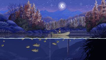 放置釣りゲーム『Cast n Chill』の無料体験版がじんわり人気。美麗ピクセルアートで描かれた大自然のなか、忠犬といっしょにチルな魚釣り