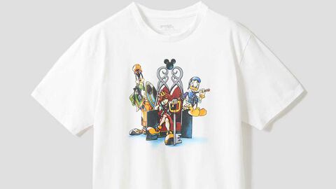 『キングダム ハーツ』グラニフアパレルの先行予約スタート。ソラ一行のTシャツ、黒基調の王様（ミッキー）の帽子&バッグがオシャレ