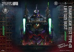 『ヱヴァンゲリヲン新劇場版』全高86cm、価格56万円の初号機の胸像が登場。発進前の静寂と緊張感を細密に再現。