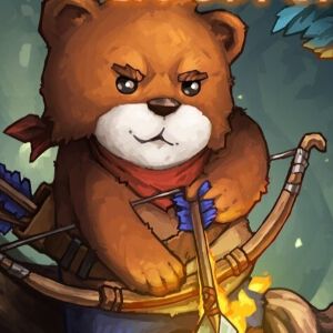 弓の名手のクマさんになって敵を射抜け！ カードバトルも楽しめるパズルプラットフォーマー『カード使いのクマリオ』を親子でプレイ【電撃インディー#994】