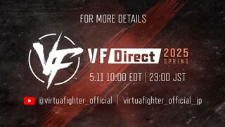 【VFダイレクト】5月11日23時に配信。『バーチャファイター』関連の情報番組、『New VIRTUA FIGHTER』の新情報に期待