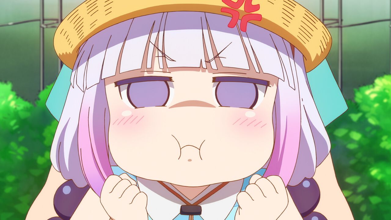 映画『小林さんちのメイドラゴン さみしがりやの竜』可愛らしいカンナ 