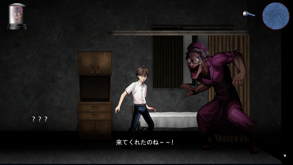 『～婆～怪異譚 病棟編』異界のような病棟でナース姿の老婆から逃げ切る脱出ホラーアドベンチャーが2025年夏にSteamで発売