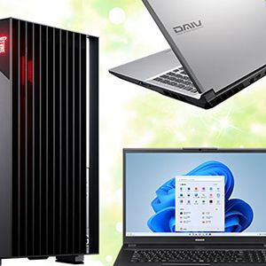 【最大7万円オフ】RTX5080搭載G TUNEゲーミングPCなど用意。マウスコンピューター“初夏のパソコンセール”開催