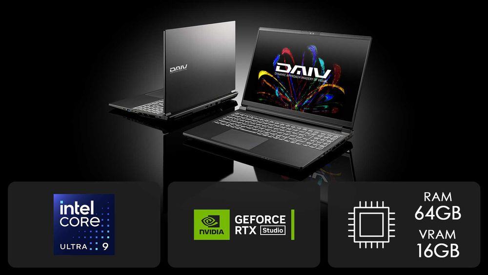 マウスコンピューター デスクトップ級の性能を持つNVIDIA Studio認定