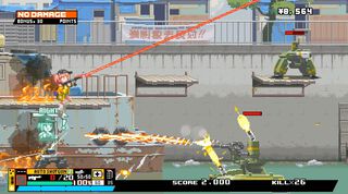 『Nitro Express（ナイトロ エクスプレス）』レビュー。ドローンまみれの都市でハチャメチャに銃をぶっ放すガンアクション。世界観やストーリーも秀逸で映画を観たような心地に