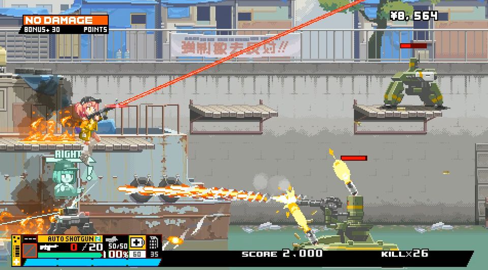 『Nitro Express（ナイトロ エクスプレス）』レビュー。ドローンまみれの都市でハチャメチャに銃をぶっ放すガンアクション。世界観やストーリーも秀逸で映画を観たような心地に
