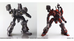 『アーマード・コア』ナインボール、アンファングなど4機のプラモデルが11月下旬発売。フロム・ソフトウェア監修の元、高密度なディテールで立体化