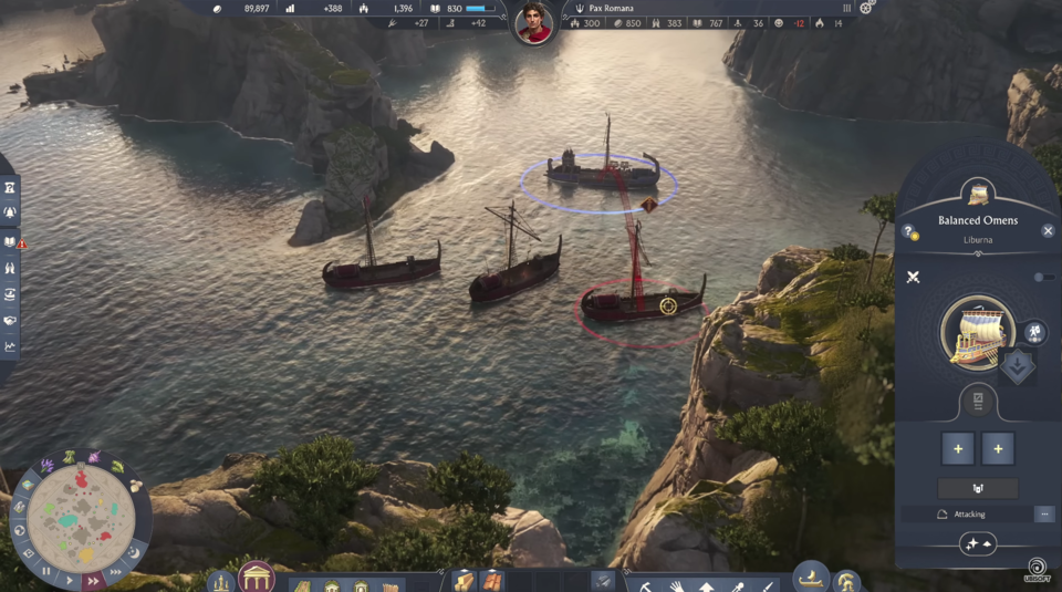 都市建設シミュ『アノ 117: パックスロマーナ』ゲームプレイ映像が公開。コロッセオの建設で威厳を保つ、信仰する神によって国民性が変化