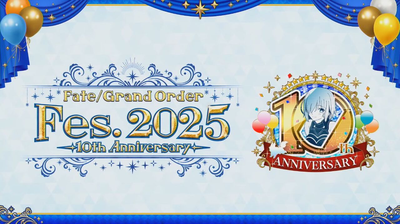 【FGOフェス】10周年リアルイベント情報まとめ【Fate/Grand Order Fes. 2025 10th Anniversary~】