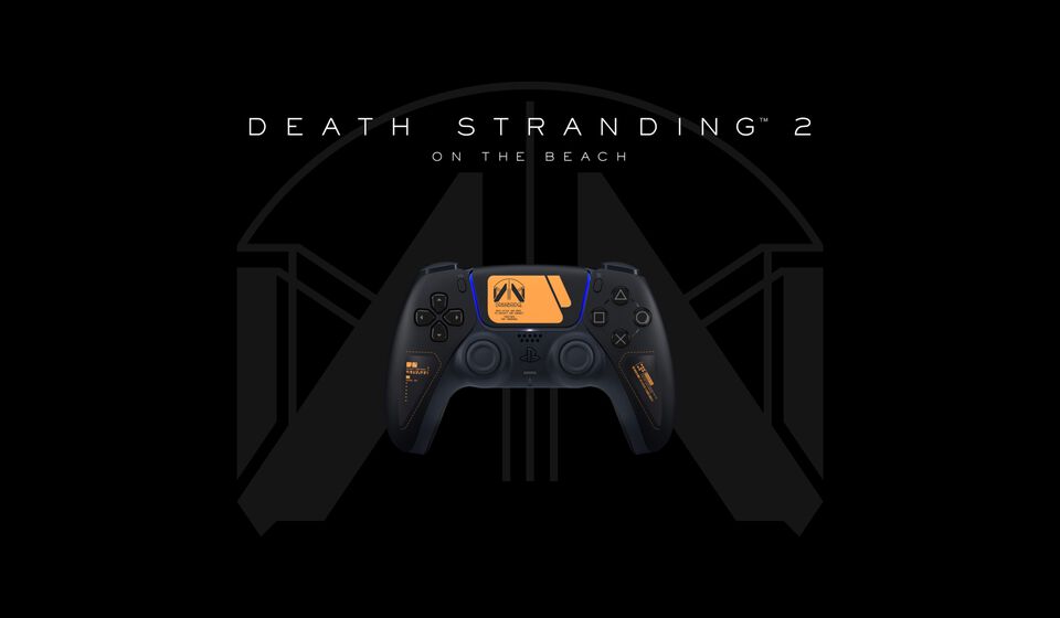 『デス・ストランディング2』特別デザインのPS5コントローラーの予約販売が本日（5/22）開始。DRAWBRIDGEのロゴをあしらった数量限定モデル